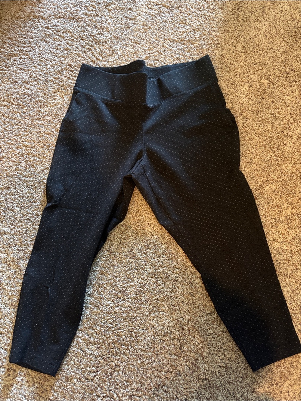 Black Dot-Pattern  Bottoms